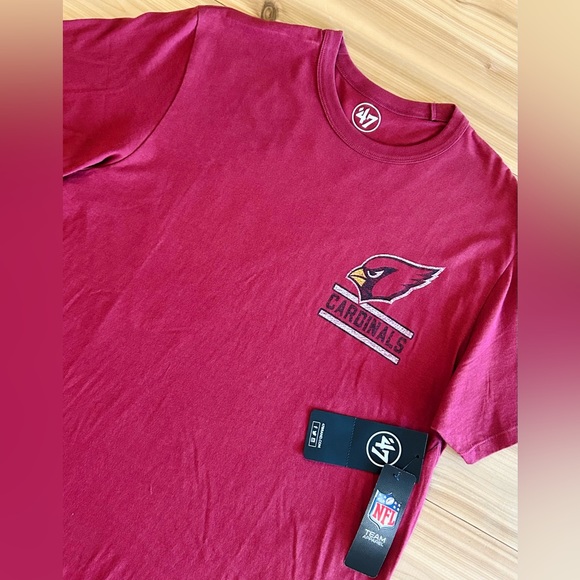 NWT Arizona Cardinals NFL 47 Brand Crewneck Shirt Mens L New - Picture 5 of 11